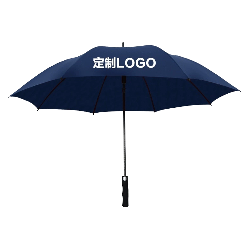 翌嘉 YJ5081603 全纤维单层雨伞 可定制logo可印图案 藏青色 伞直径115cm 10把起订