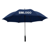 翌嘉 YJ5081603 全纤维单层雨伞 可定制logo可印图案 藏青色 伞直径115cm 10把起订