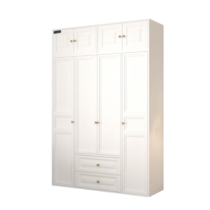 酷美智悦 钢制四门衣柜1600*550*2400mm+顶柜+抽屉 KM-JZ423 个