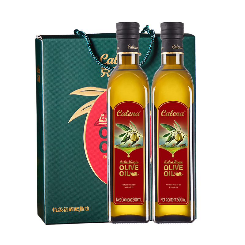克莉娜特级初榨橄榄油500ML*2精美礼盒