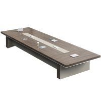 汐 办公会议桌 胡桃色 张