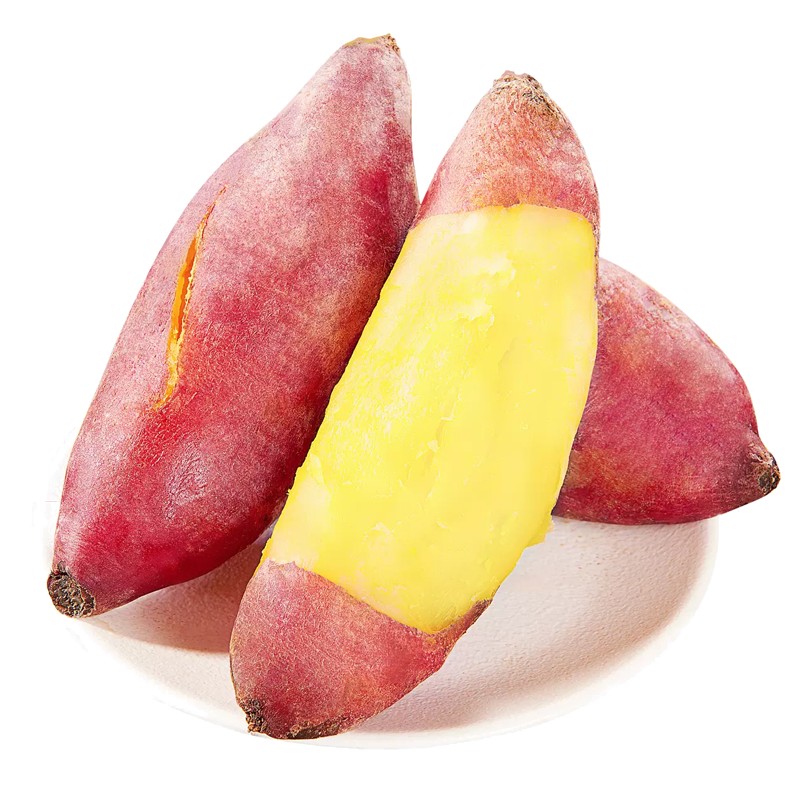 礼盒装[西沛生鲜]海南金手指地瓜 净重4.5斤 单个30-70g 新鲜沙地红薯山芋板栗番薯蔬菜