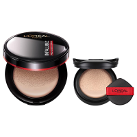 欧莱雅自然色粉底霜14g适合各种肤质自然妆效轻薄持久提亮肤色