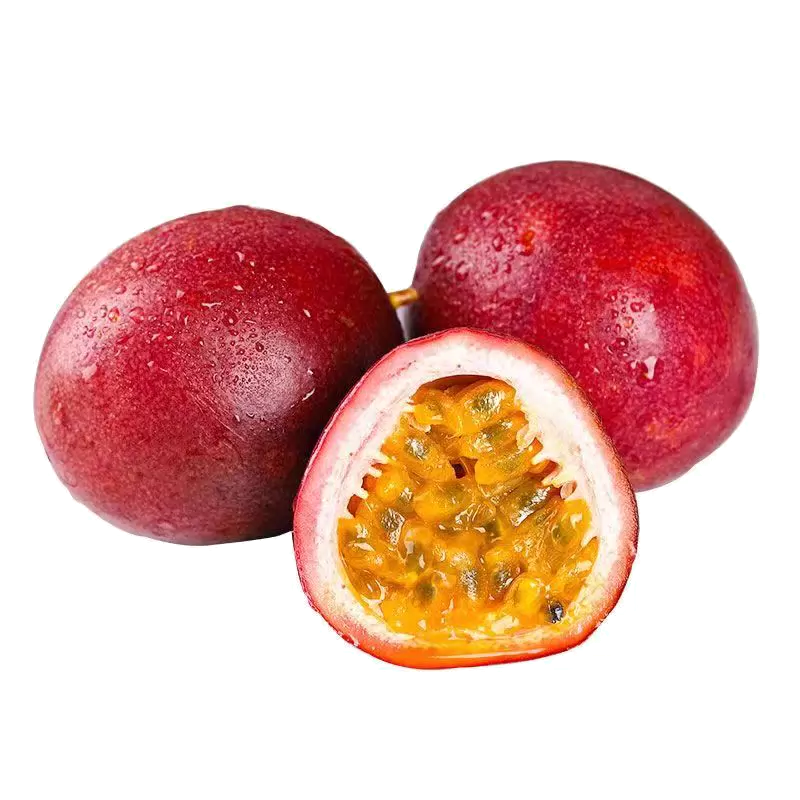 [苏鲜生]精品黄金百香果 百香果西番莲鸡蛋果 送开果器 净重2.5斤 特大果 单果70-90g 新鲜采摘