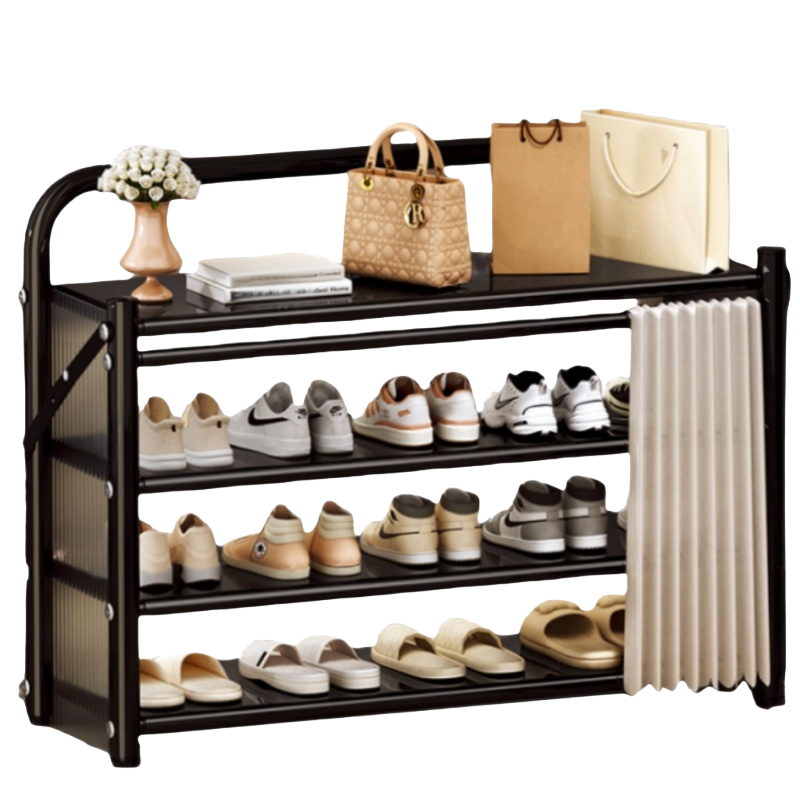 铭思达折叠鞋柜四层90cm个