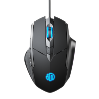 英菲克W1有线鼠标静音游戏电竞机械宏办公usb台式笔记本电脑专用