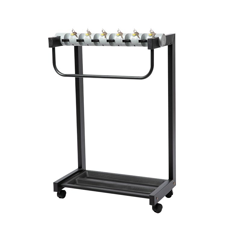 翌嘉YJ4122846 雨伞架大容量伞架商用酒店铁艺含锁雨伞收纳架 加高款6头