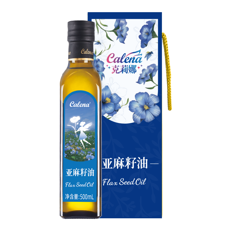 克莉娜亚麻籽油500ML*1精美礼盒