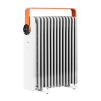 美的油汀充油式电暖器Midea2200W13片加热片加湿立式暖风机大空间取暖神器家用WIFI智能遥控防烫加湿恒温