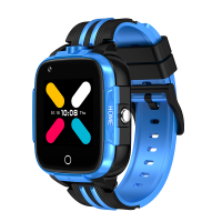 创维Skyworth儿童智能电话手表T8全网通前侧双摄智能学习视频通话语音微聊支付定位防水拍照小度 蓝色