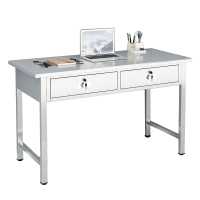 翼澜 不锈钢办公桌 1.2m 张