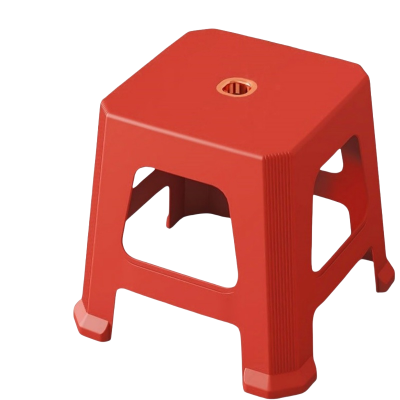 亿洛莱 塑料方凳 高47cm 个