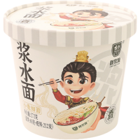 甘肃特产即食天水浆水面桶装方便面酸菜面小麦细面6桶装