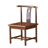 宜掌柜 木质椅子 靠背椅 把