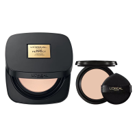 欧莱雅L'OREAL12g哑光雾面粉调自然偏白适合各种肤质轻薄持久裸妆感黑金W10+替换样