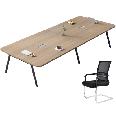 豫龙都 会议桌椅 2.4米 套