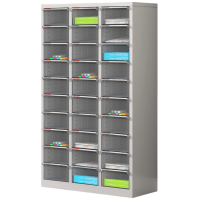 亿洛莱 无门资料柜 30抽 台