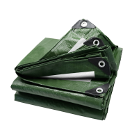 PE防雨防水布 加厚防水绿银篷布户外防晒遮阳篷布 2*4m 单位/张