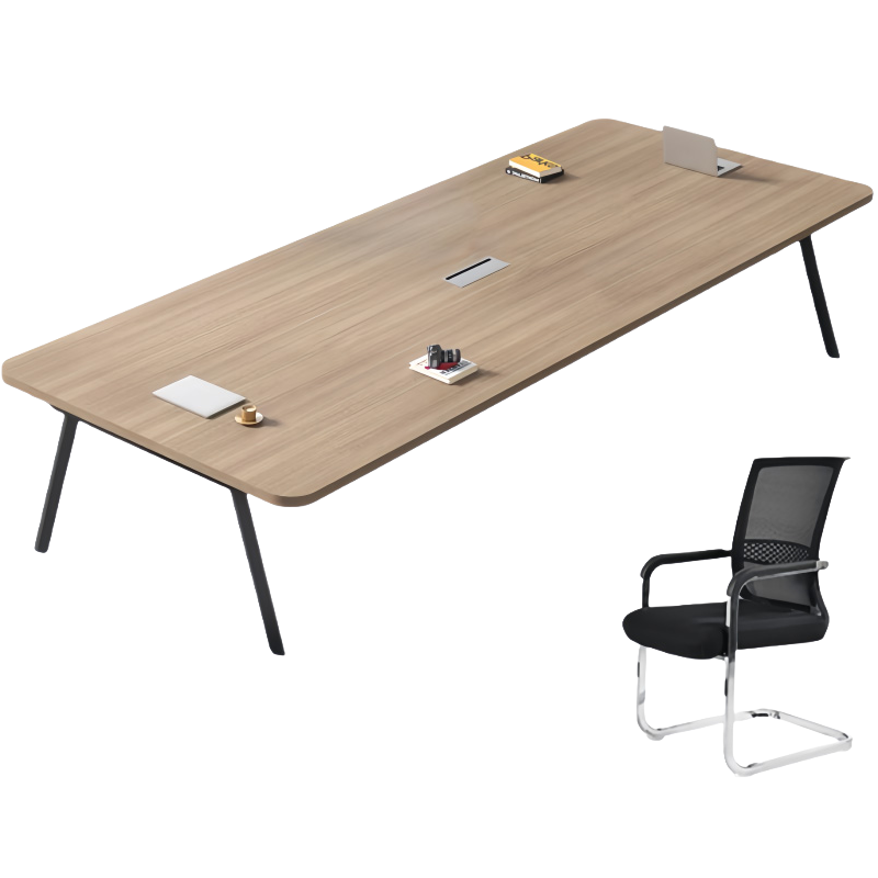 豫龙都 会议桌 2米+6椅 套