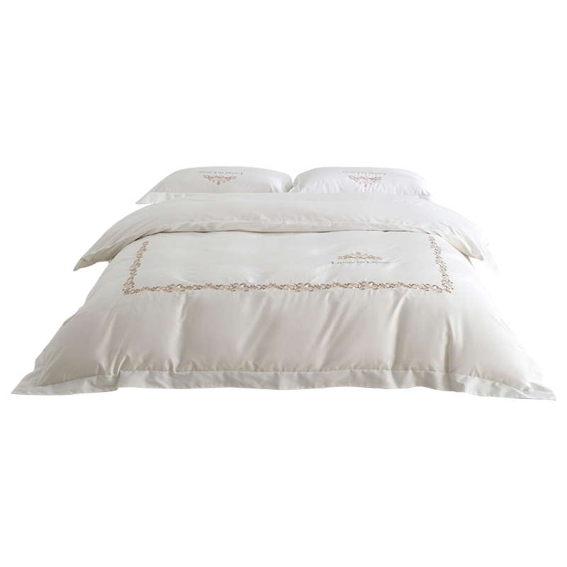 伊伊爱长绒棉苏珊系列花边四件套