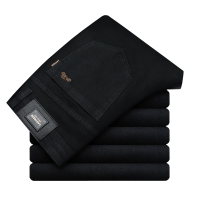 老爷车(laoyeche)牛仔裤 男士秋冬季款修身直筒宽松休闲裤子男男装长裤子男士牛仔裤