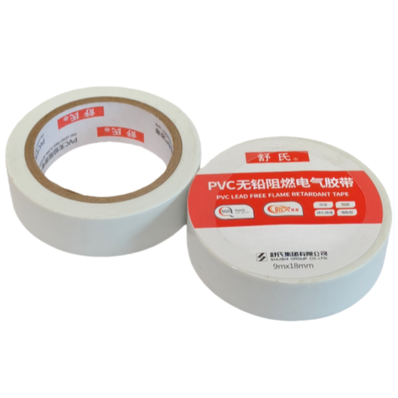 舒氏 PVC无铅阻燃电气胶带 9m*18mm白色 卷