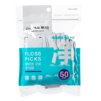 茶花 细韧独立装牙线棒50支/包