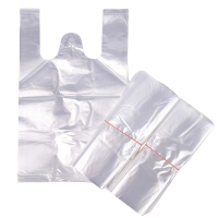 铁洋 白色背心塑料袋 加厚35*55cm 个