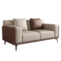 智叶舟商务沙发双人位150*88*73cm张