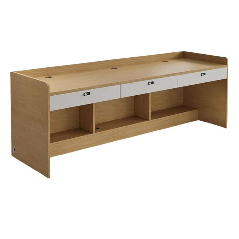 豫龙都 办公桌 2.4m带锁 张