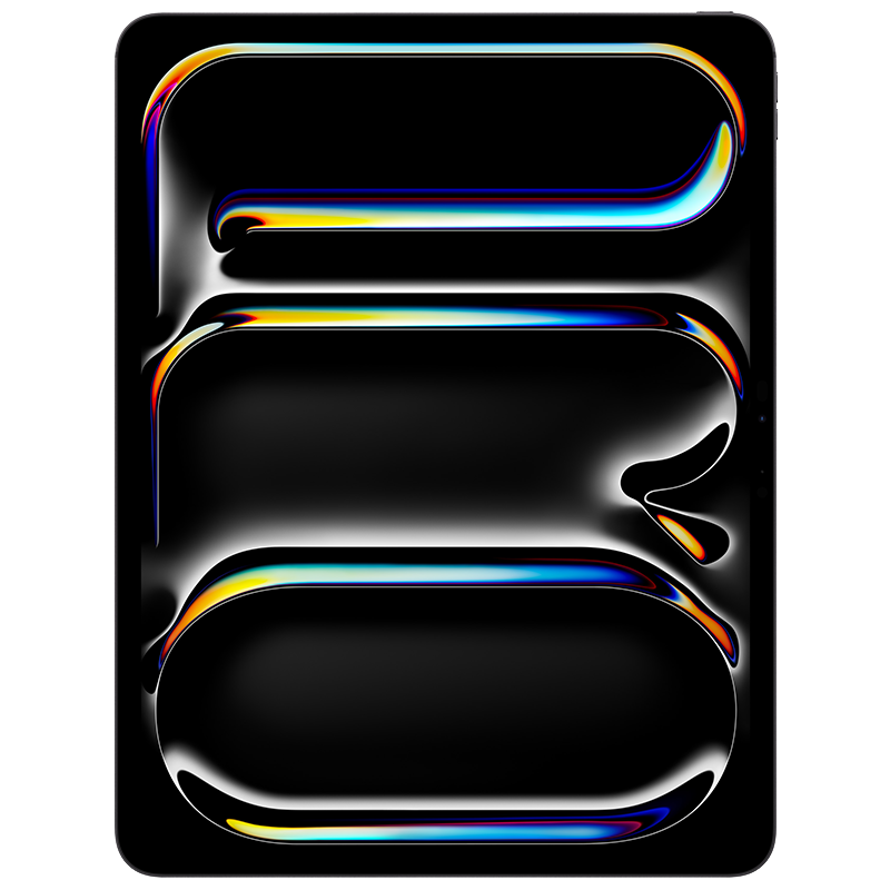 2025款 iPad Pro 平板电脑 13英寸 无线局域网机型 256GB 配标准玻璃面板 银色