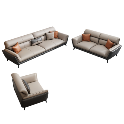 智叶舟接待沙发组合213*90*85cm(3+2+1)套