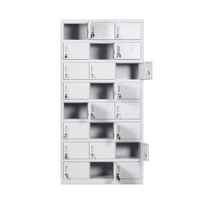 企来二十四门铁皮柜 900*400*1850mm 组