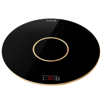 帅康(SACON)新品暖菜板 家用饭菜加热板 多功能加热器保温热菜板火锅圆形智能触控暖菜板 自动旋转电陶炉电磁炉大功率