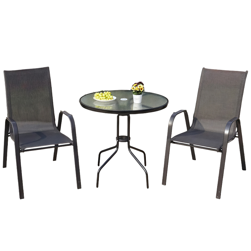 桃锦堂阳台桌椅80cm套
