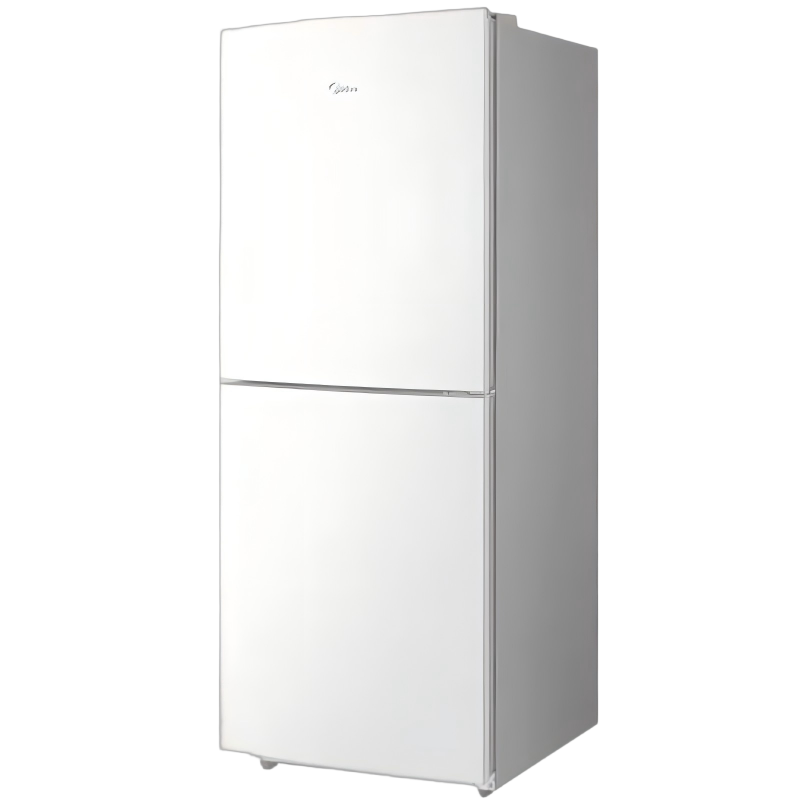美的(Midea)白色双开门两门小户型客厅家用电冰箱租房宿舍低音节能低噪可冷藏冷冻不占地MR-190E
