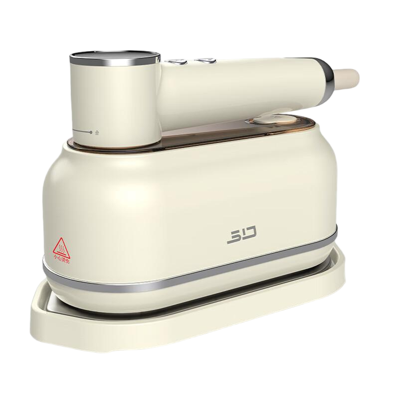 超人SID电子调温陶瓷顺滑底板电熨斗丝绸适用1-3档防干烧小巧便携平铺熨烫设计