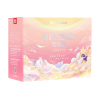 彩虹双控双温双人电热毯9档调温定时除螨化纤印花2*1.8米 T2018