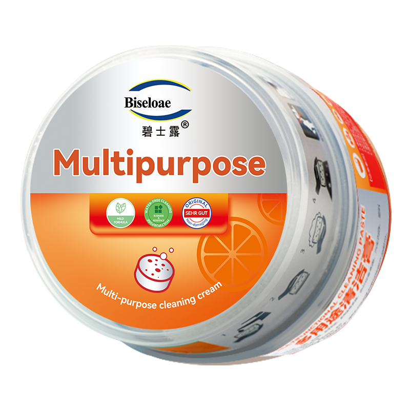 碧士露多用途清洁膏厨房浴室璃小白鞋免洗神器多功能小白橘膏