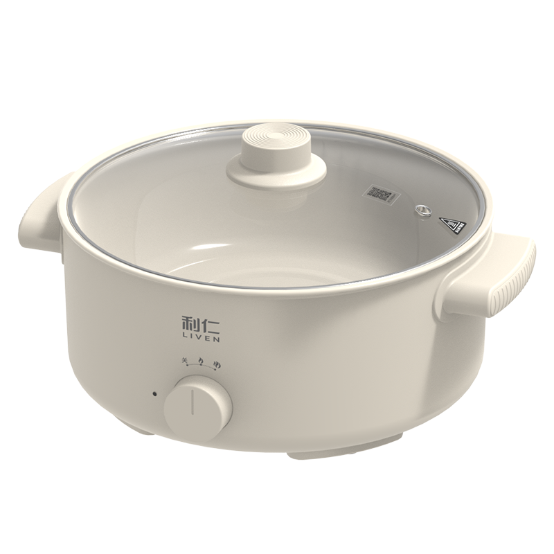 利仁DHG-J3580电火锅学生锅电煮锅多用途锅电煎锅电炖锅料理锅