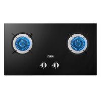 万家乐 AY3钢化玻璃燃气灶具双眼灶 4.5KW一级能效天然气 3D旋直火
