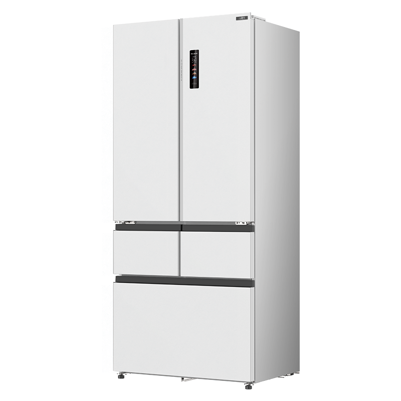 美菱冰川白冻鲜生507升恒温鲜冻法式超薄嵌入家用冰箱双系统双循环一级能效国家补贴BCD-507WPU9CDZ