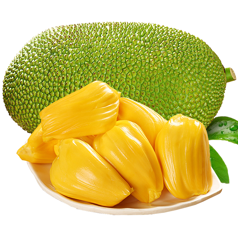 [苏鲜生]海南红肉菠萝蜜 新鲜水果 香甜可口 1个 净重16-18斤装 西沛水果