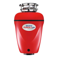 贝克巴斯(BECBAS)F3PLUS 厨房食物垃圾处理器家用厨余粉碎机无线开关