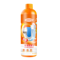 3瓶 CARMIFOD液态管道疏通凝胶500ml管道疏通剂强力溶解厨房下水道油污堵塞厕所马桶尿碱清洁万能神器