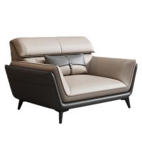 智叶舟沙发单人位100*90*85cm张