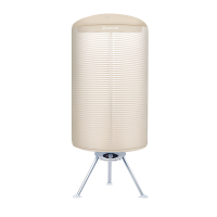 艾美特干衣机家用立式烘干机婴儿衣物内衣风干机烘衣机烘鞋器衣柜式 HGY1002P-W[条纹款]