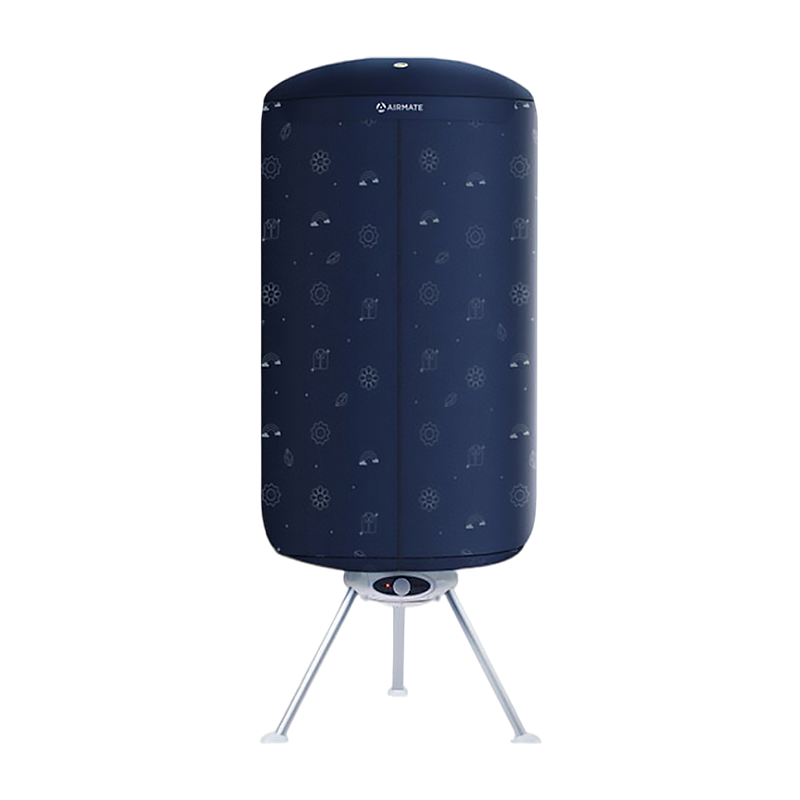 艾美特(AIRMATE)干衣机烘干机家用干衣机10KG承重婴儿衣物暖风烘衣机风干机可定时干衣机HGY1002P-1蓝色