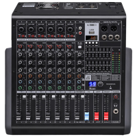 润普Runpu RP-TY6S-G350W 专业调音台功放一体机6路多功能调音台350W大功率功带2路立体声QY