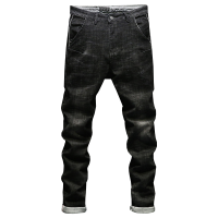 金盾(KIN DON)秋冬季牛仔裤男小脚修身裤子男韩版潮流休闲牛仔裤男潮牌